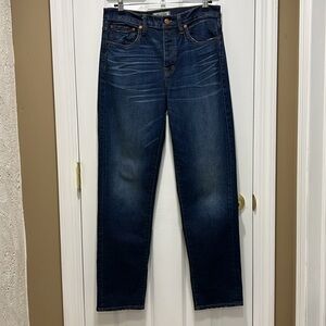 Madewell Cruiser Straight Jeans - Blue Size 27